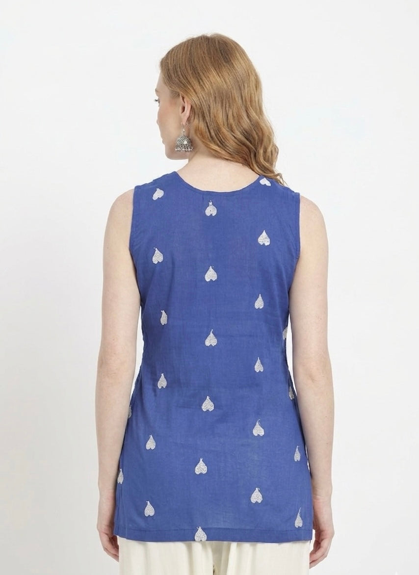 Dreamy Blue Farsi Salwar Set