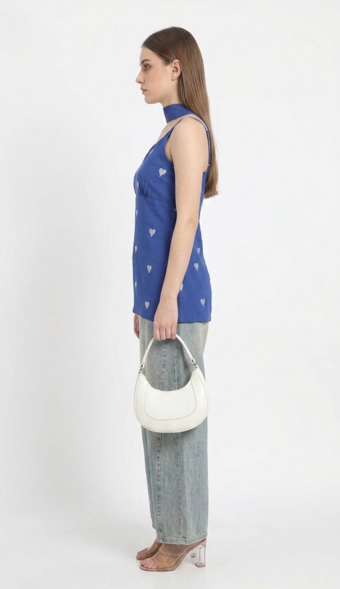 Azure Versatile Scarf kurti