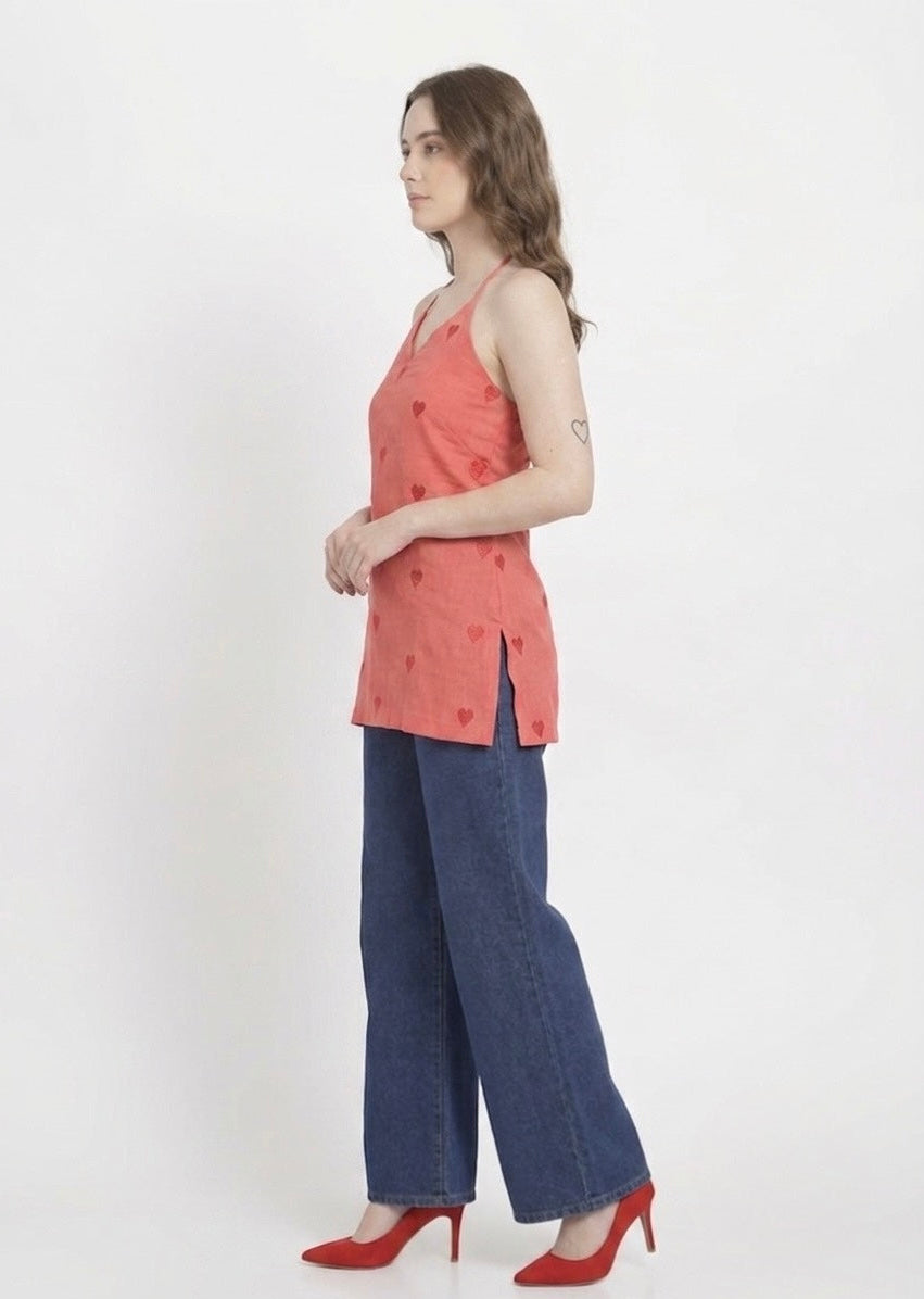 Sweetheart Halter Kurti