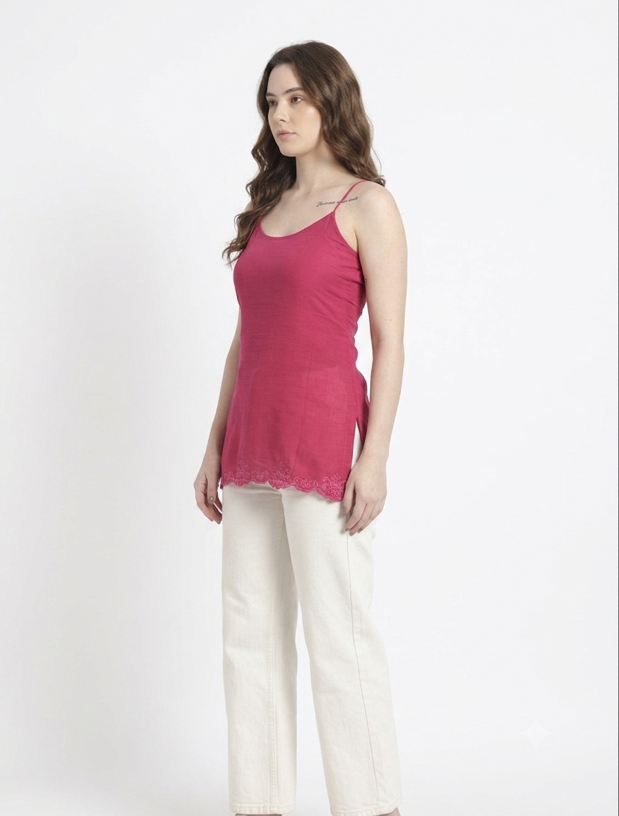 Sleek Pink Convertable Kurti